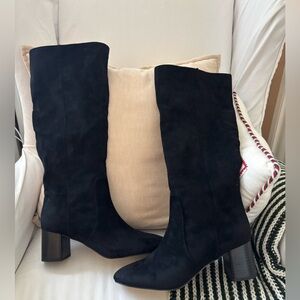 New Jcrew Women’s Suede Tall Boots-9